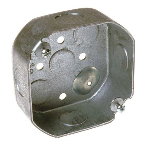 metal octagon box extension|surface mount octagon box.